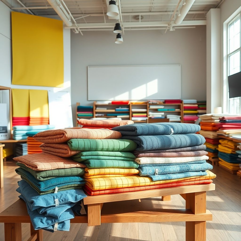 Bedding collection display